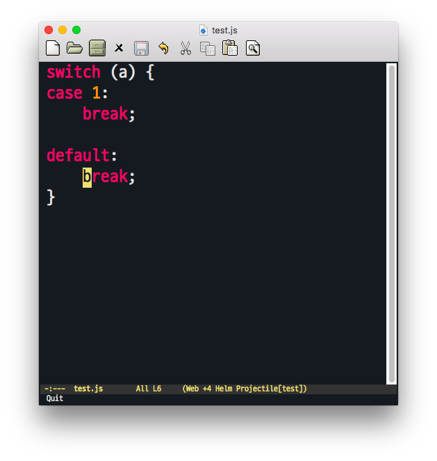 JavascriptCaseIndentation1