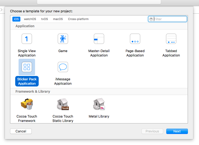 Sticker Pack Application Project